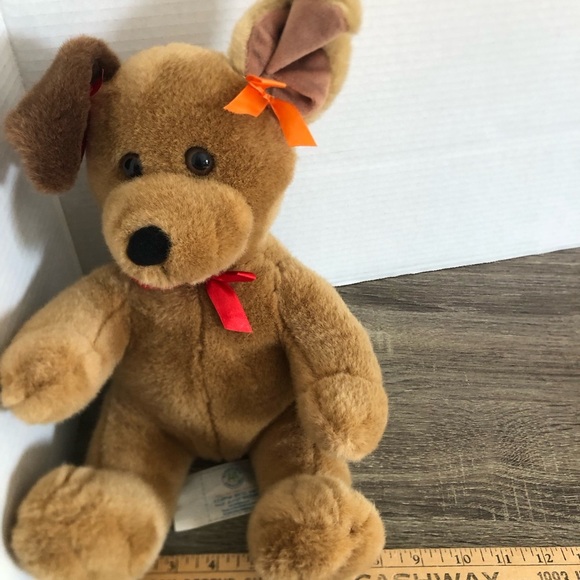 Build-A-Bear Plush Dog with Bows - Picture 5 of 9
